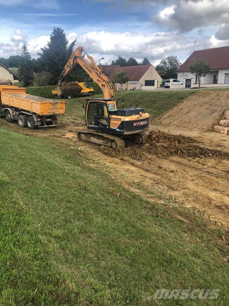 Hyundai R180LC-9A Paletli ekskavatörler