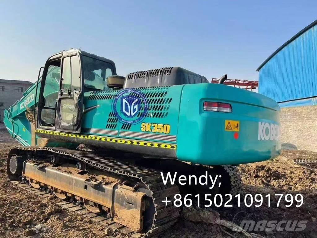 Kobelco SK 350 Paletli ekskavatörler