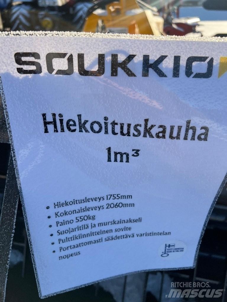 Soukkio HK 1.0m^3 Kum ve tuz serpiciler
