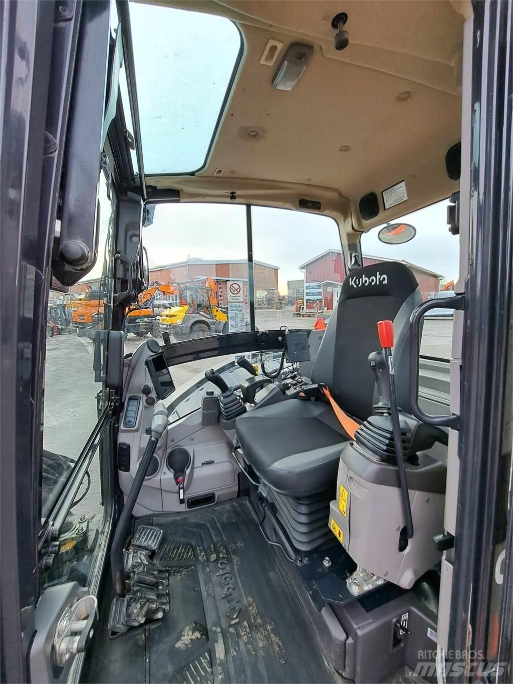 Kubota KX060-5 Mini ekskavatörler, 7 tona dek