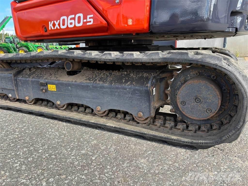 Kubota KX060-5 Mini ekskavatörler, 7 tona dek