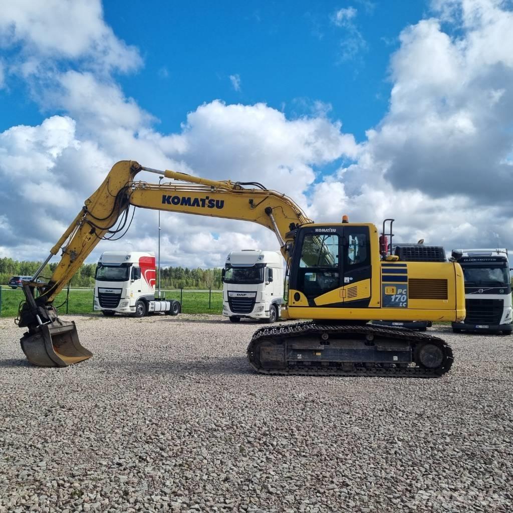 Komatsu PC 170 LC-11 Paletli ekskavatörler