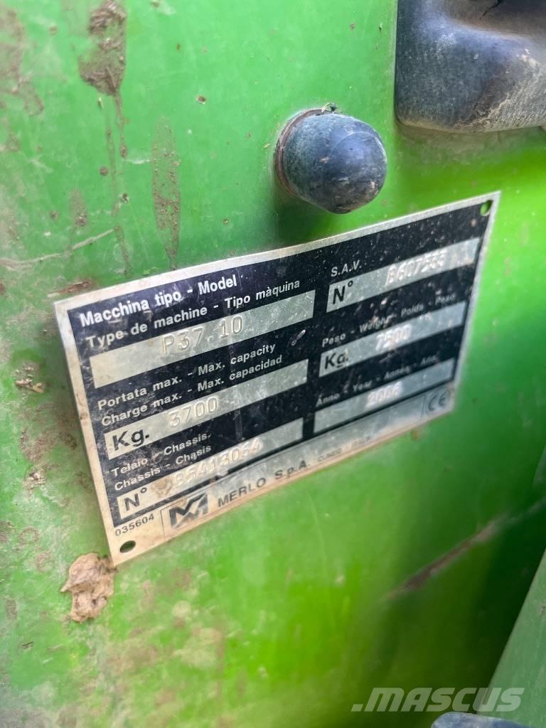 Merlo P 37.10 Tarimsal teleskopik yükleyiciler