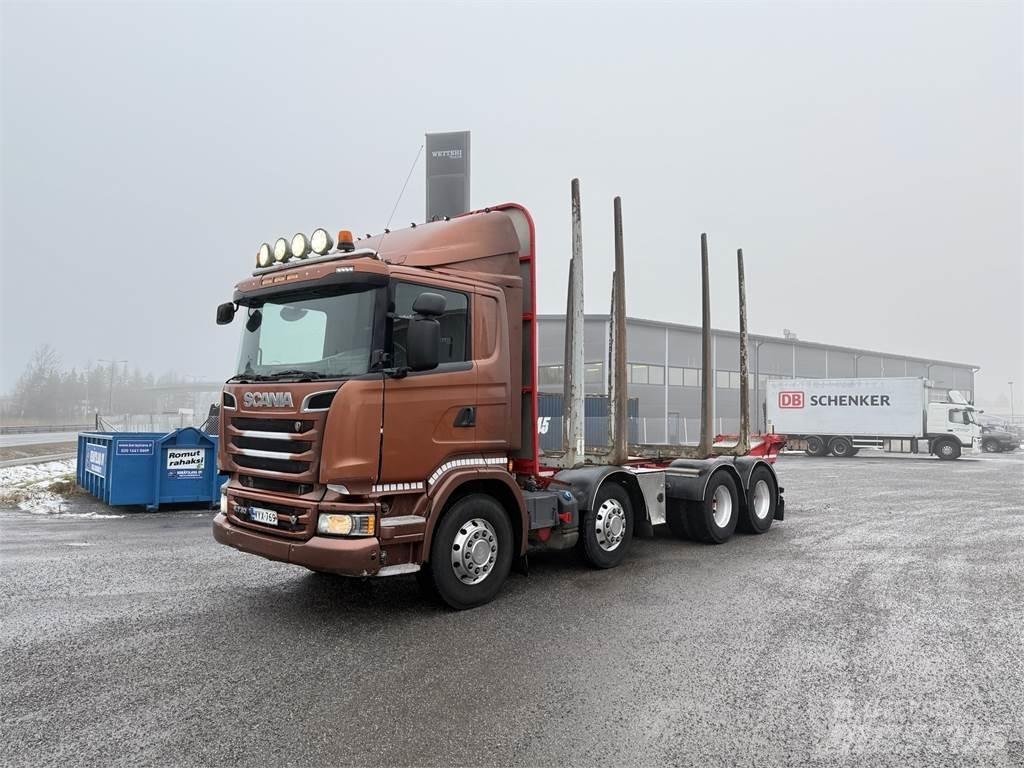 Scania R 730 8X4 Tomruk kamyonlari