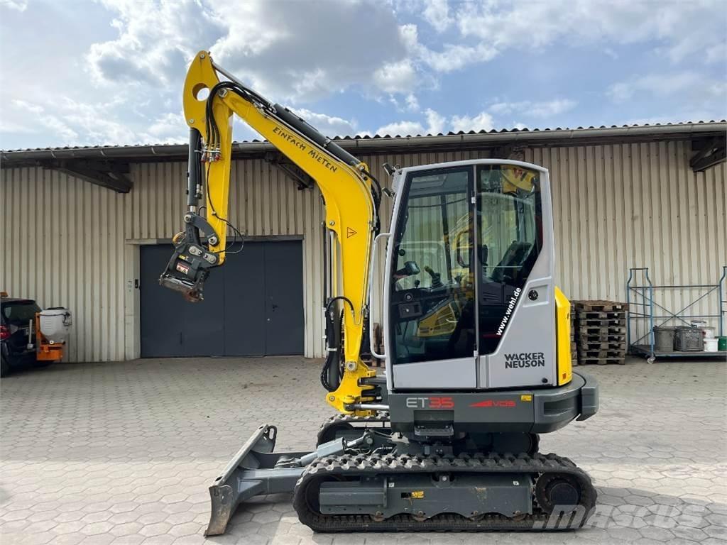 Neuson ET35 Mini ekskavatörler, 7 tona dek
