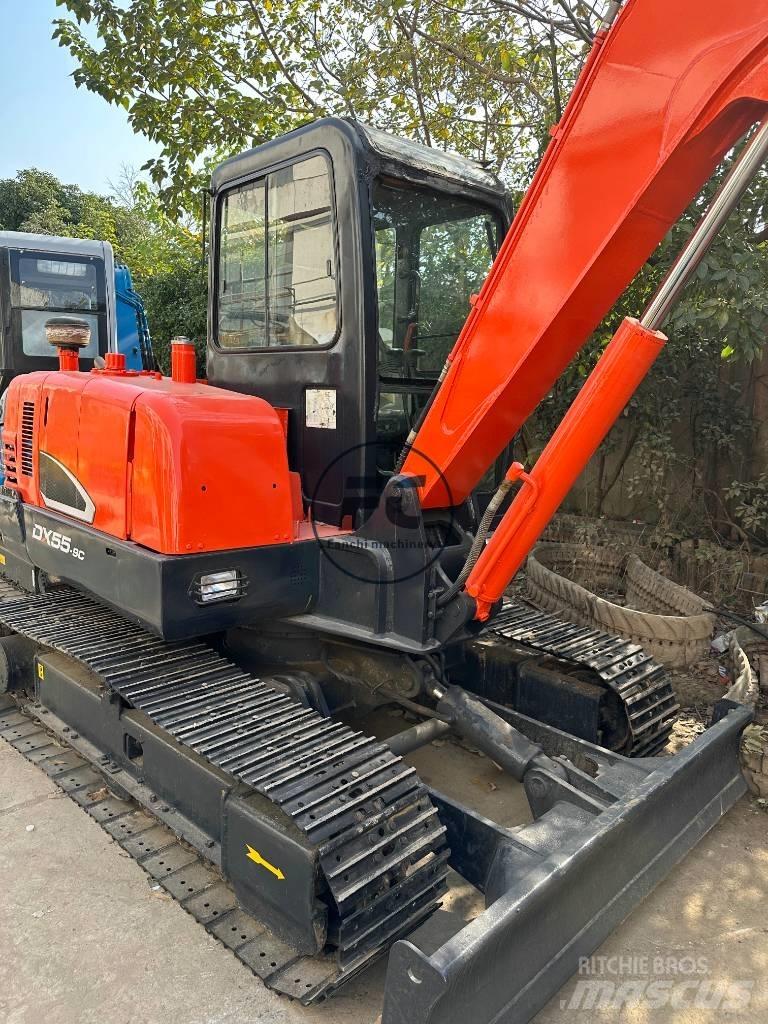 Doosan DX 55 Mini ekskavatörler, 7 tona dek