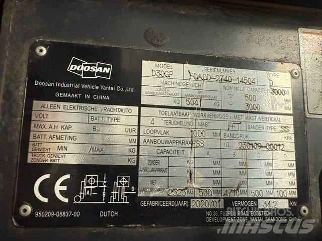 Doosan FD30 Dizel forkliftler