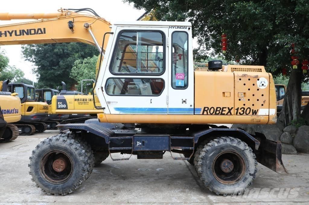 Hyundai Robex 130 W Lastik tekerli ekskavatörler