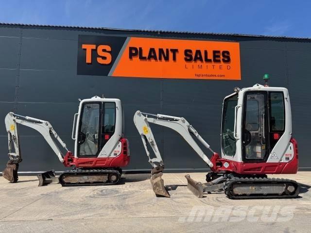 Takeuchi TB 216 Mini ekskavatörler, 7 tona dek