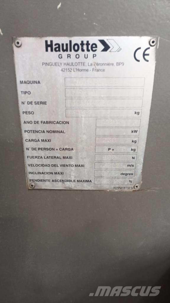 Haulotte HA 15 IP Körüklü personel platformları