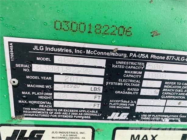 JLG 400 S Teleskopik personel platformları