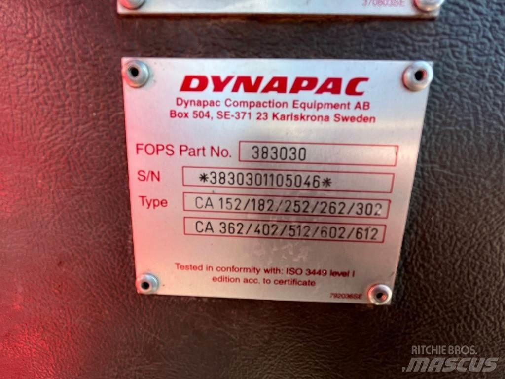 Dynapac CA302D Tek tamburlu silindirler