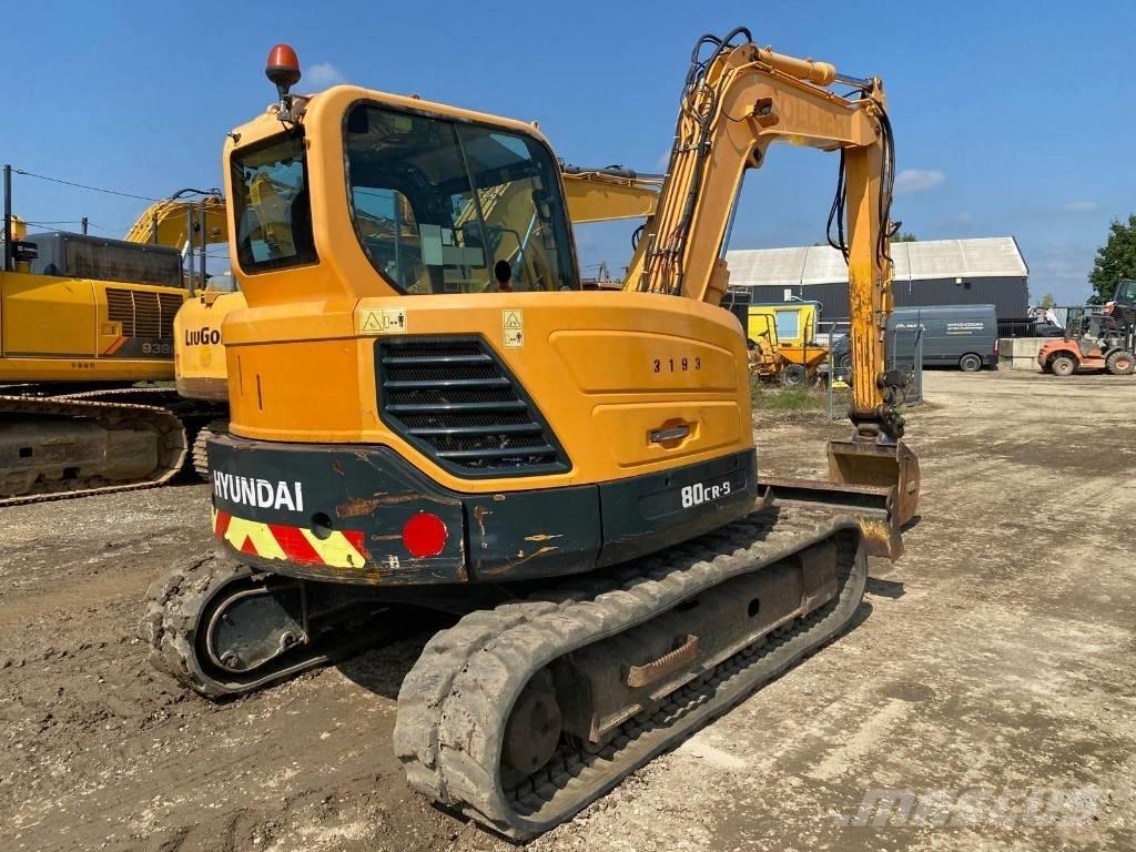 Hyundai R 80 CR-9A Midi ekskavatörler 7 - 12 t