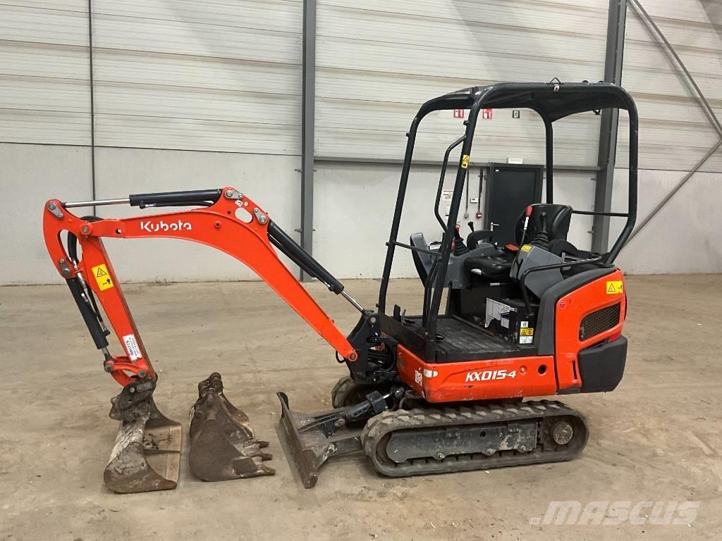 Kubota KX 015-4 Mini ekskavatörler, 7 tona dek