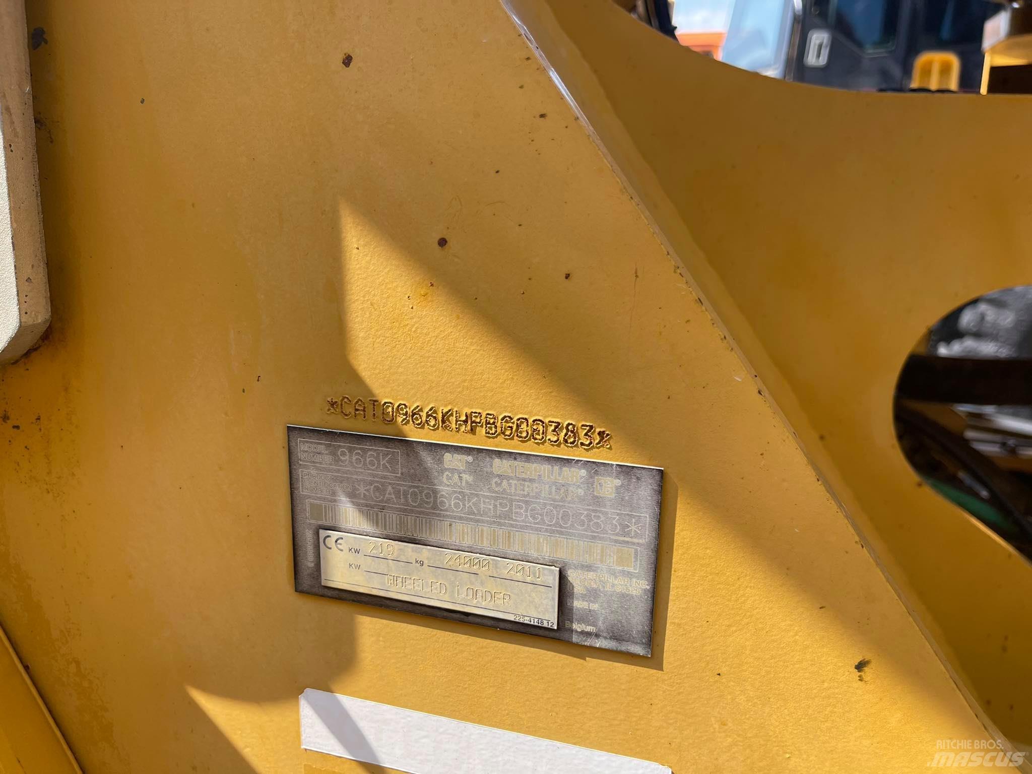 CAT 966K Tekerlekli yükleyiciler