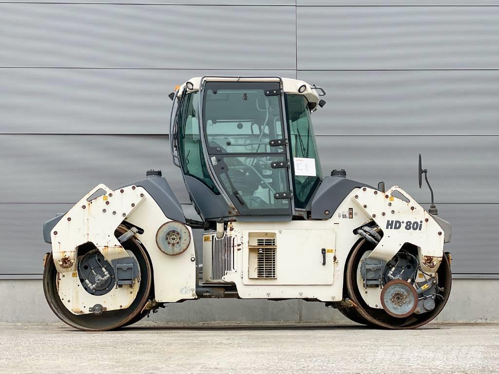 Hamm HD+ 80i VV Çift tamburlu silindirler