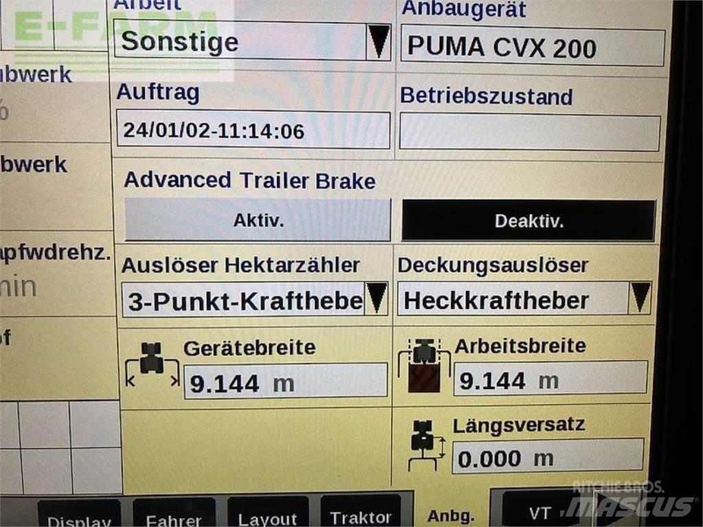 Case IH puma 200 Traktörler