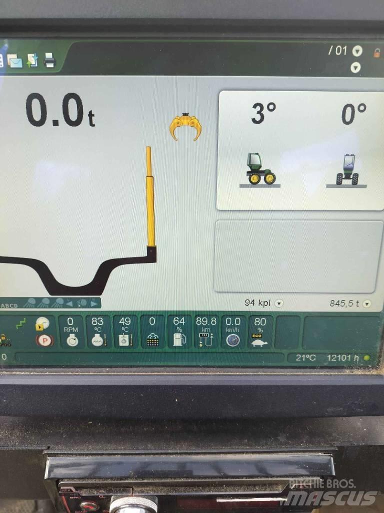 John Deere 1510 E Tomruk yükleyici traktörler