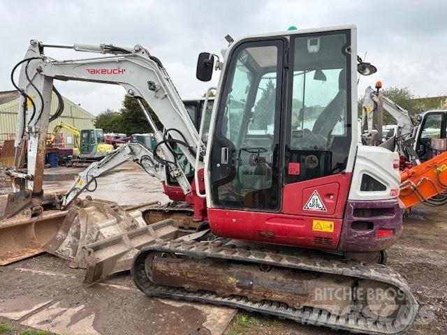 Takeuchi TB 260 Mini ekskavatörler, 7 tona dek