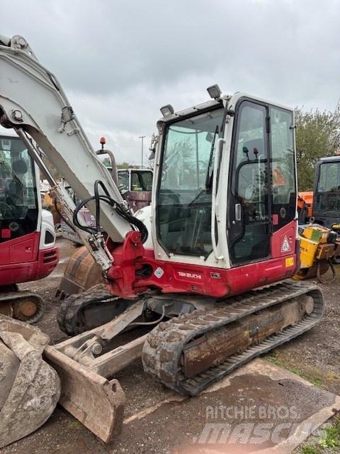 Takeuchi TB 260 Mini ekskavatörler, 7 tona dek