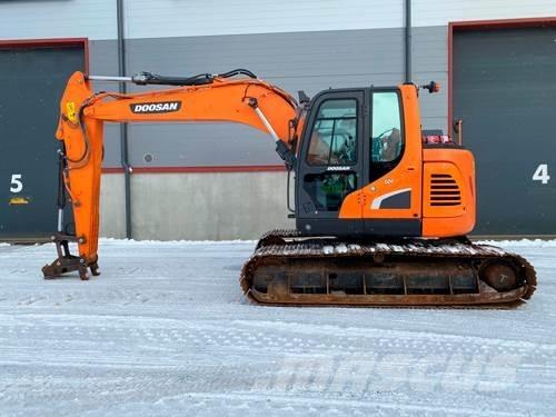 Doosan DX140LCR-5 Paletli ekskavatörler
