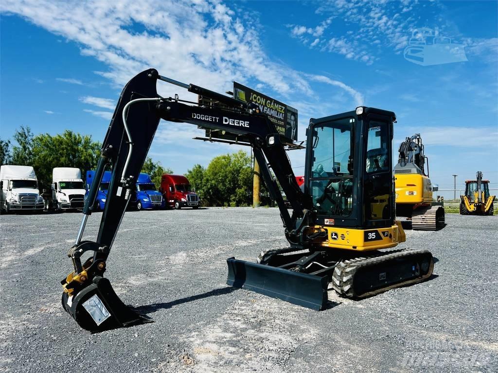 DEERE 35-P Mini ekskavatörler, 7 tona dek