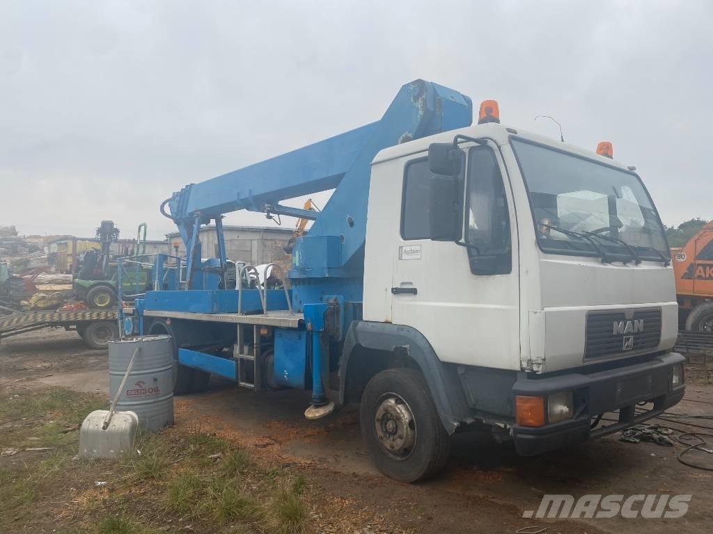 MAN 8.163 Araç üzeri vinçler