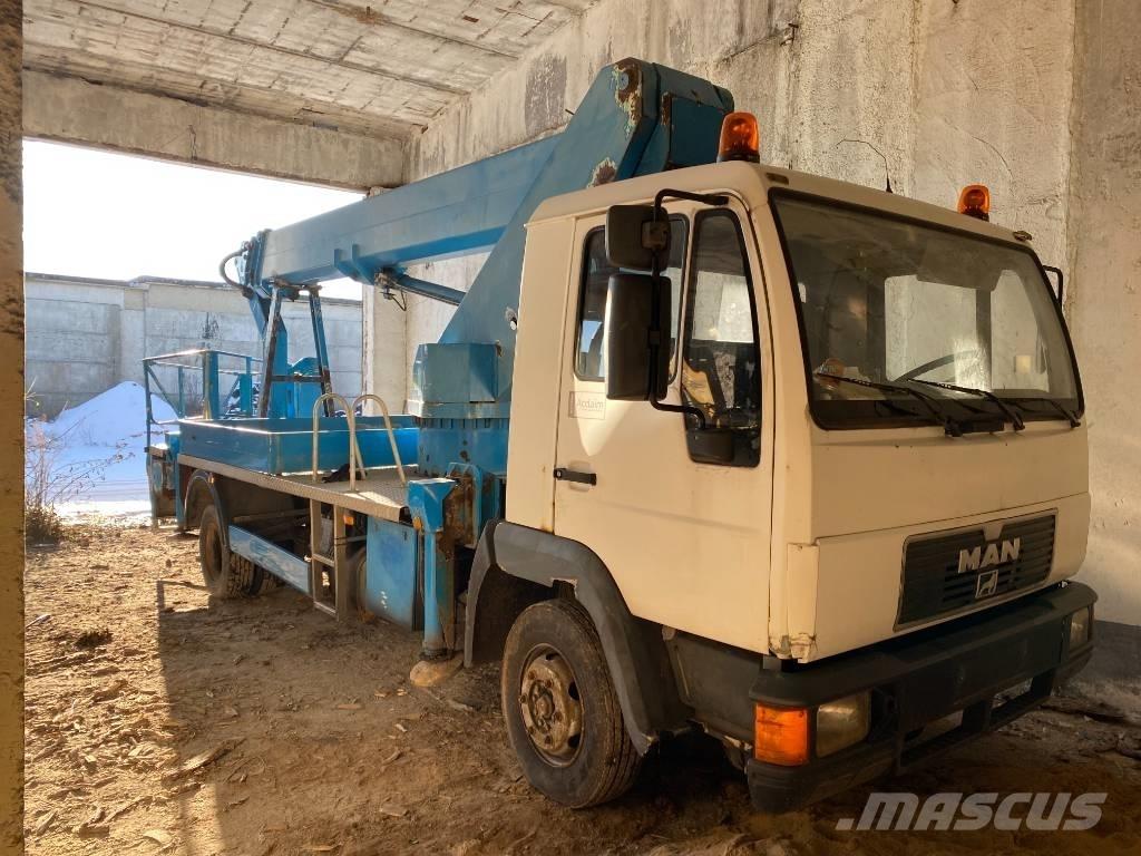 MAN 8.163 Araç üzeri vinçler