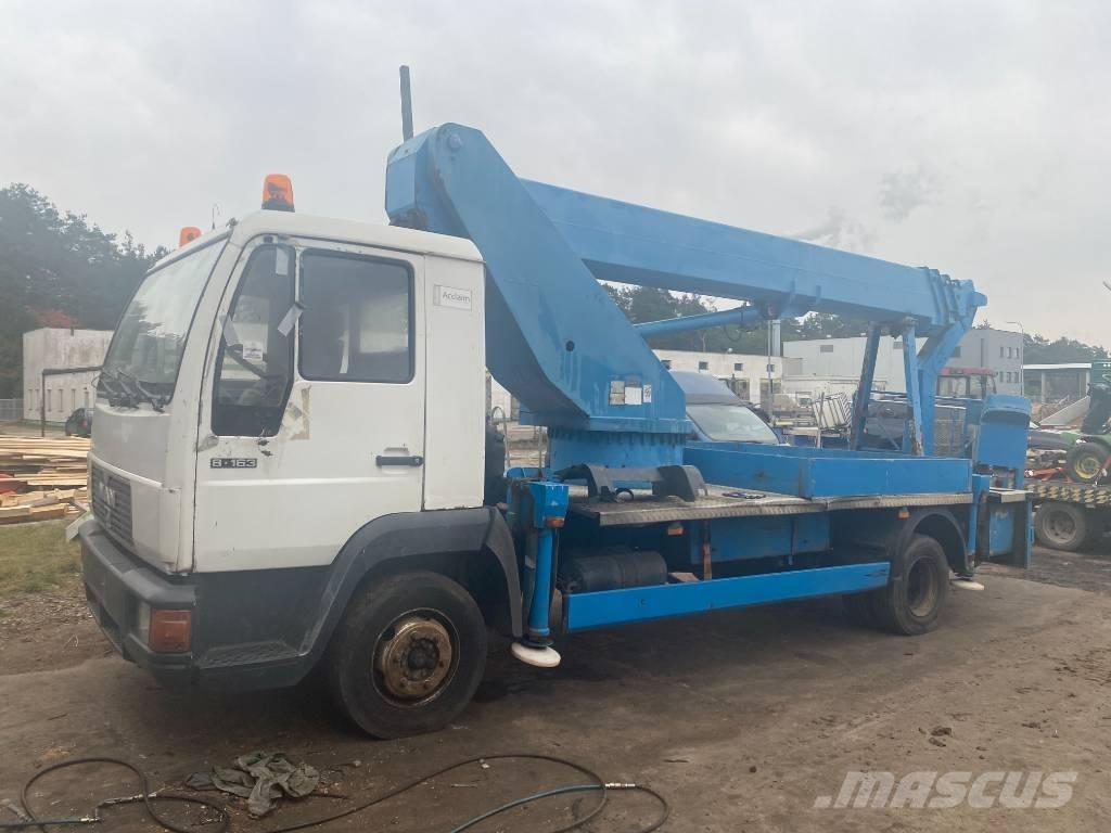 MAN 8.163 Araç üzeri vinçler