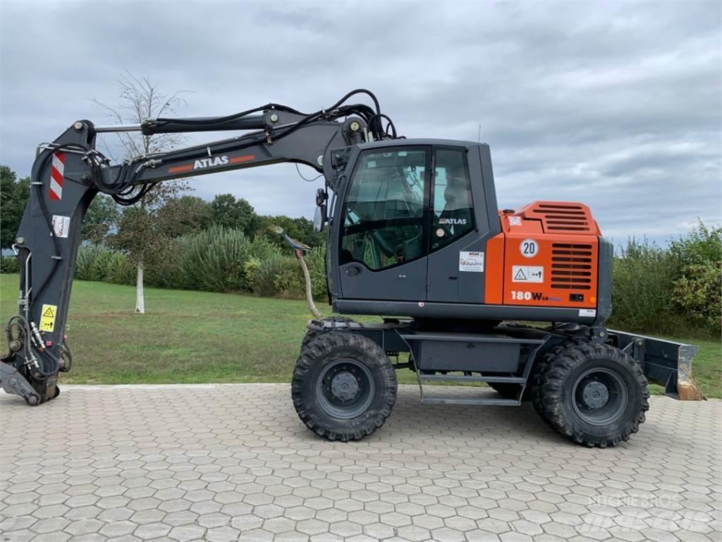 Atlas 180WSR-BLUE Lastik tekerli ekskavatörler