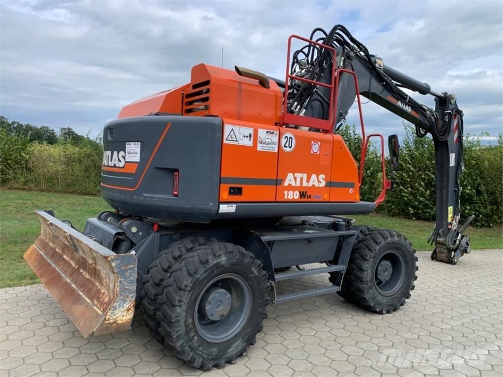 Atlas 180WSR-BLUE Lastik tekerli ekskavatörler
