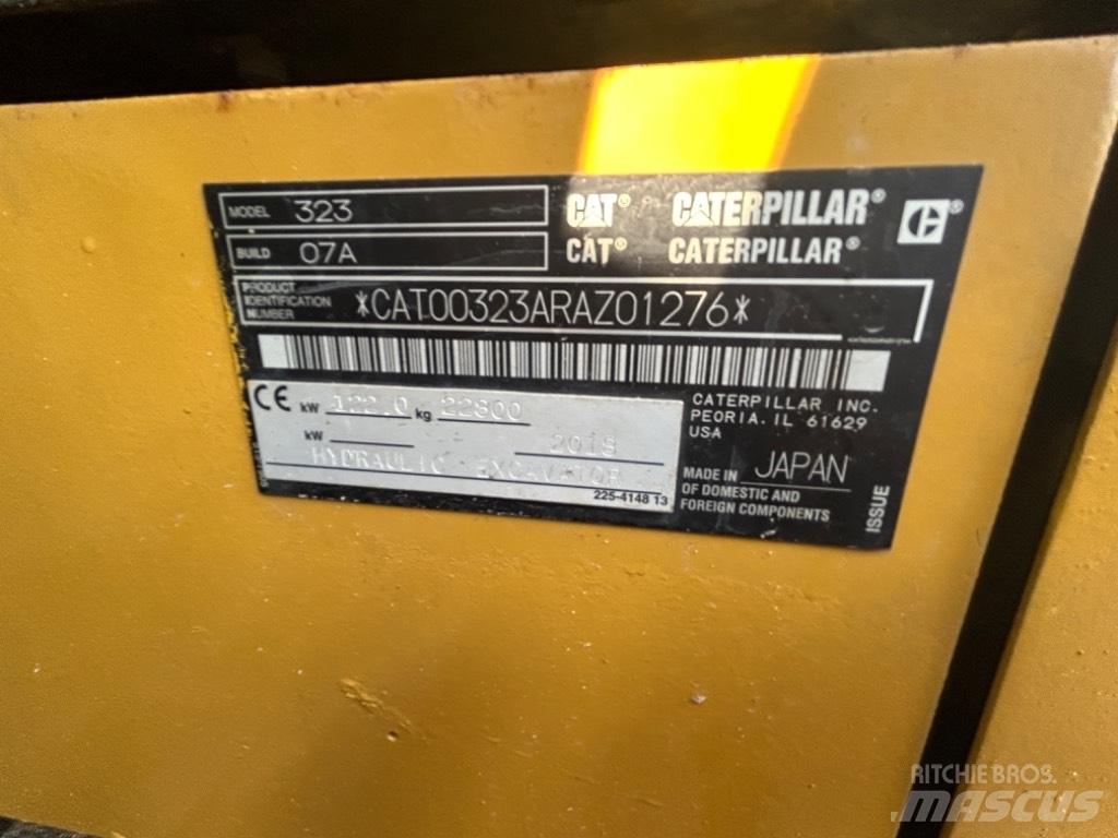 CAT 323 Nextgen Paletli ekskavatörler