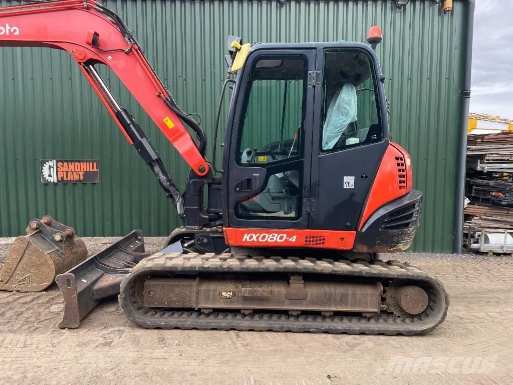 Kubota KX 080-4 Midi ekskavatörler 7 - 12 t