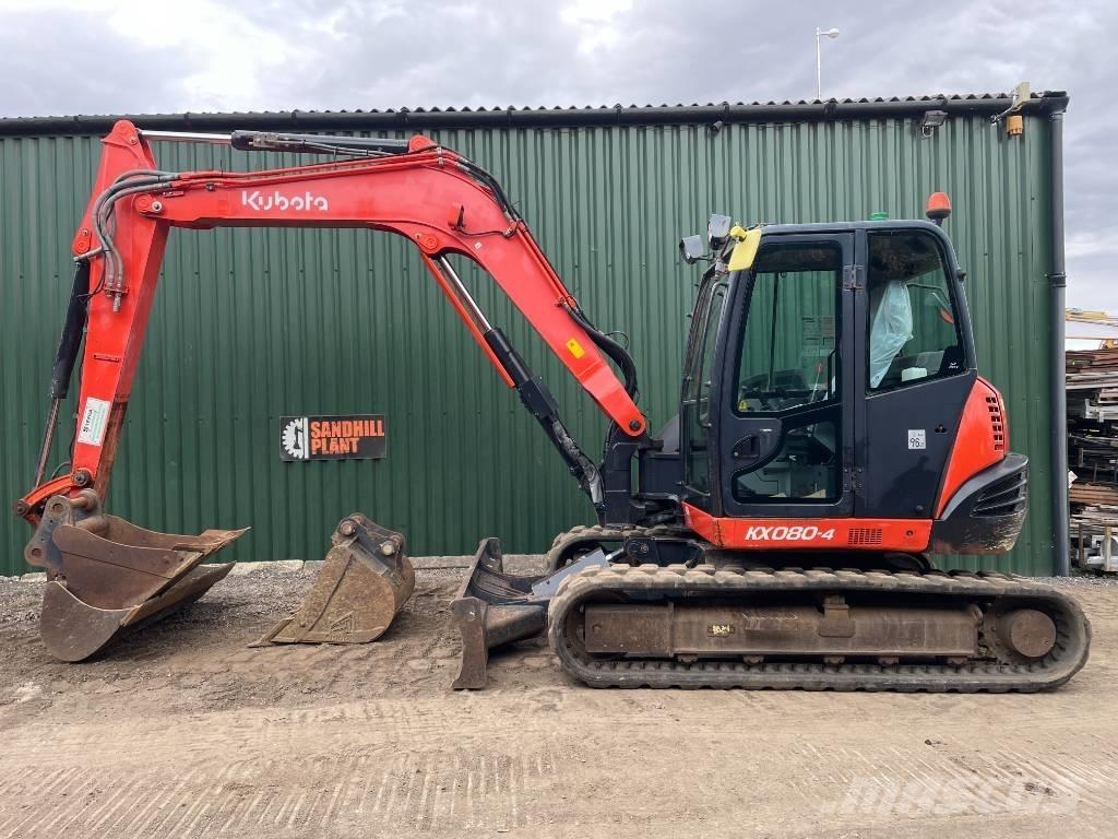 Kubota KX 080-4 Midi ekskavatörler 7 - 12 t