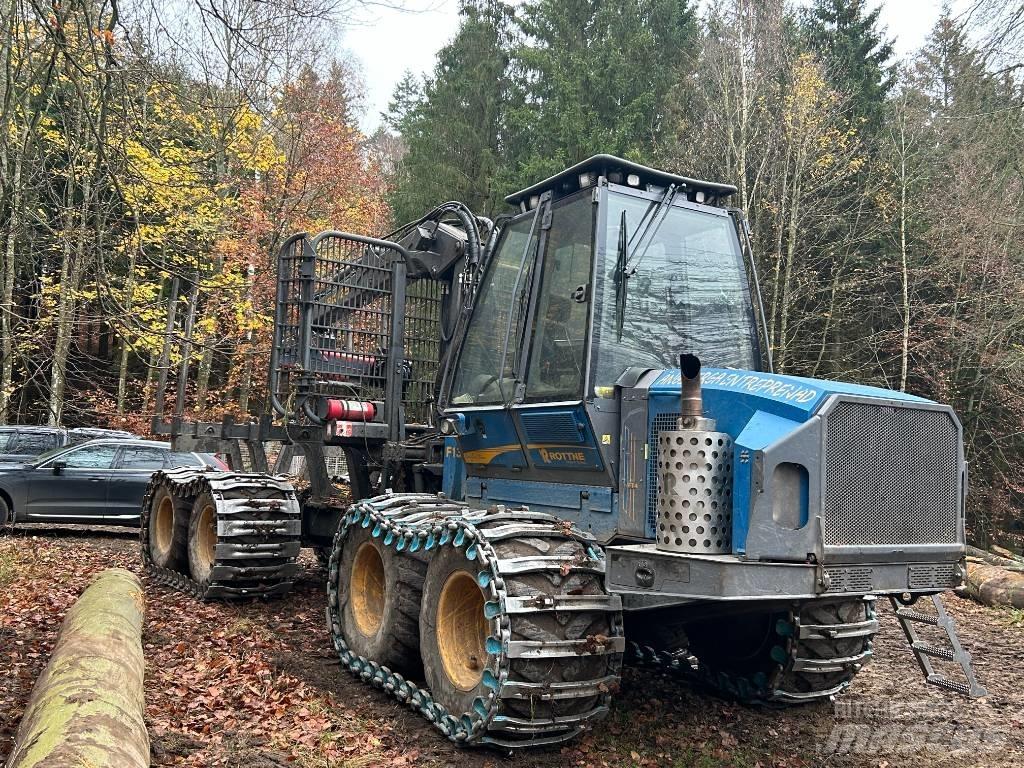 Rottne F13D Tomruk yükleyici traktörler