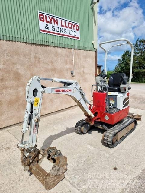 Takeuchi TB 210 R Mini ekskavatörler, 7 tona dek