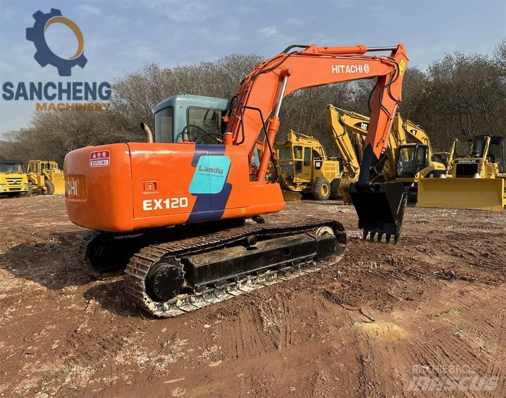 Hitachi EX 120 Paletli ekskavatörler