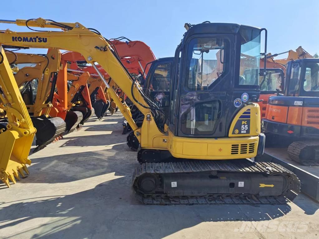 Komatsu PC 55 MR Mini ekskavatörler, 7 tona dek