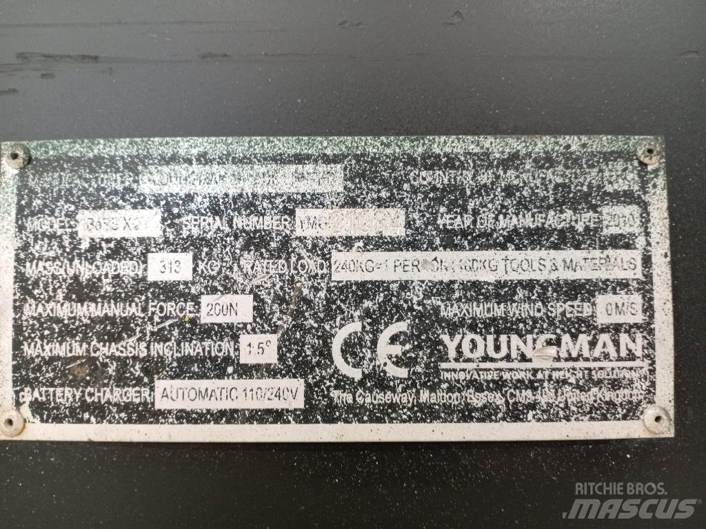 Youngman Boss X2 Makasli platformlar