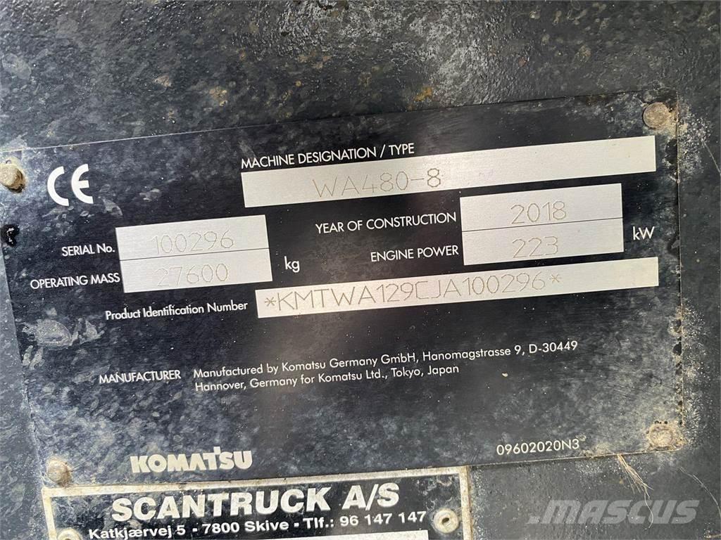 Komatsu WA480-8 Tekerlekli yükleyiciler