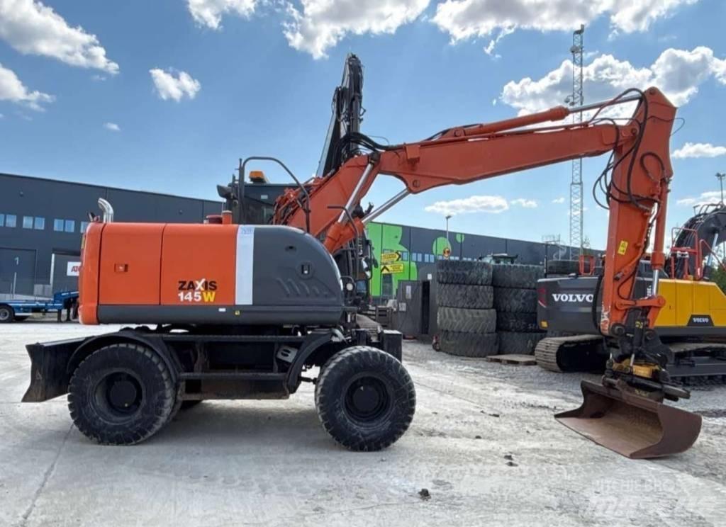 Hitachi ZX 145 W-3 Lastik tekerli ekskavatörler