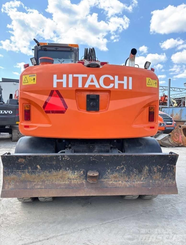 Hitachi ZX 145 W-3 Lastik tekerli ekskavatörler