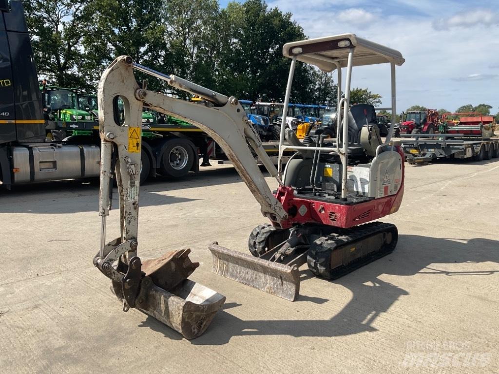 Takeuchi TB 216 Mini ekskavatörler, 7 tona dek