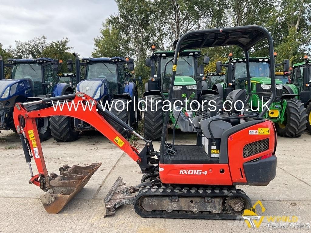 Kubota KX 016-4 Mini ekskavatörler, 7 tona dek