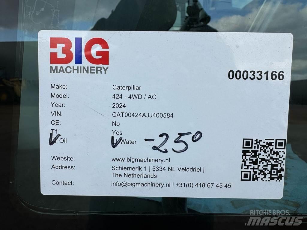 CAT 424 - 4WD / AC Kazıcı yükleyiciler - beko loder