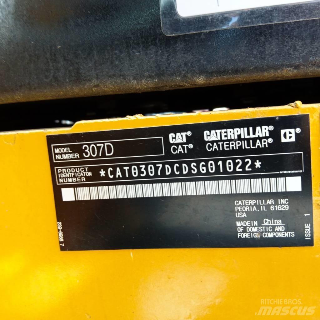 CAT 307D Paletli ekskavatörler