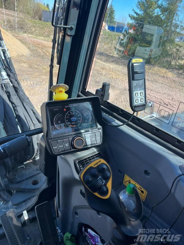 Hyundai HW 65 A Lastik tekerli ekskavatörler
