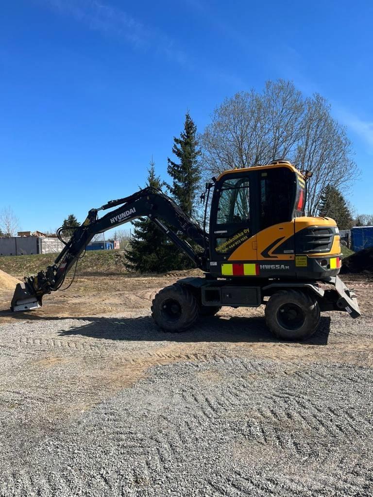 Hyundai HW 65 A Lastik tekerli ekskavatörler