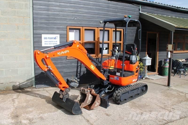 Kubota U 17-3 Mini ekskavatörler, 7 tona dek