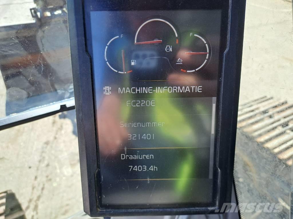 Volvo EC 220 EL Paletli ekskavatörler